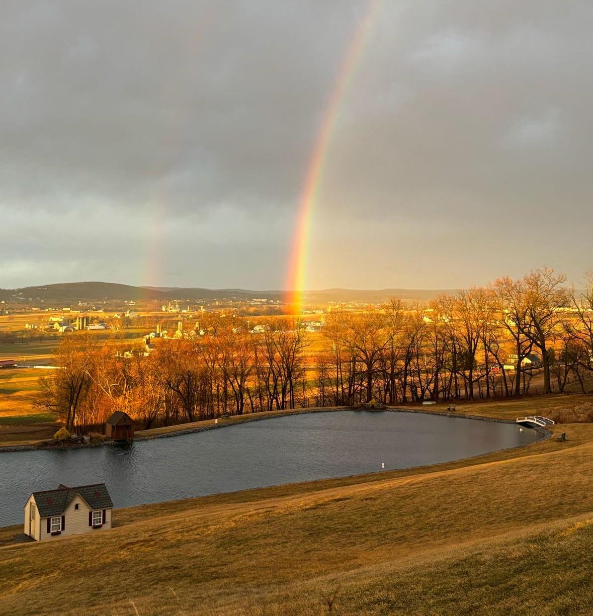 Rainbow over the Stories Made New property