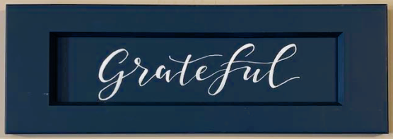 Grateful sign